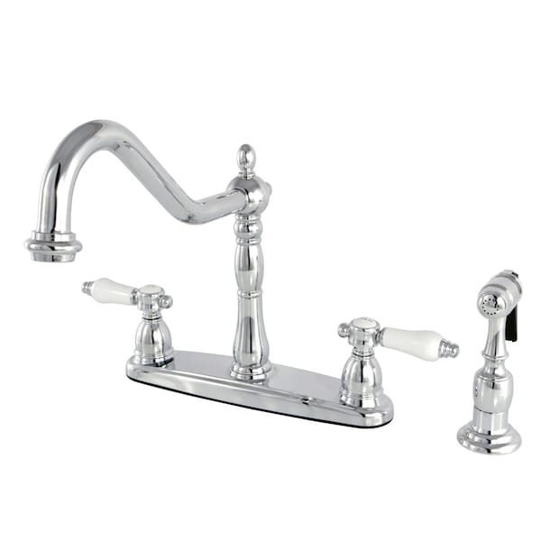 Bel-Air Centerset Kitchen Faucet, Chrome